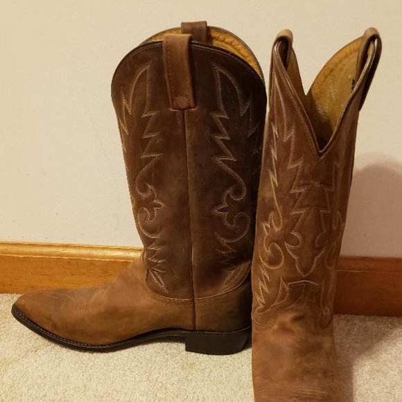 Dan Post Western Boots Size 12D main image 5